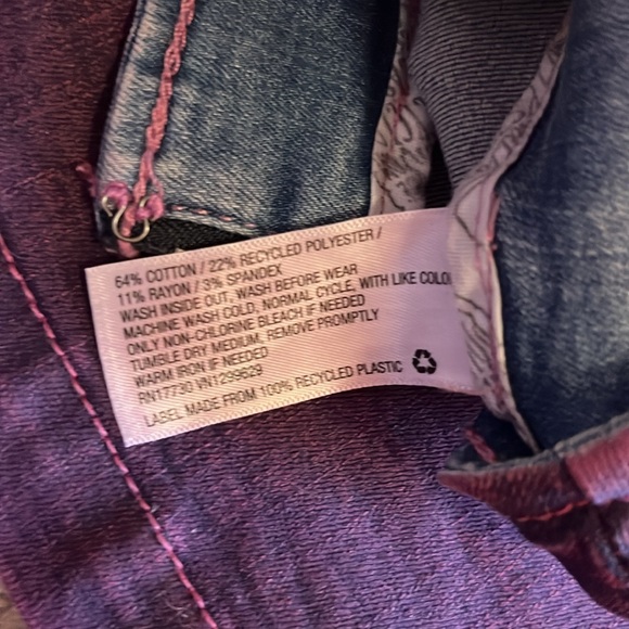 Purple mini skirt - Picture 6 of 6